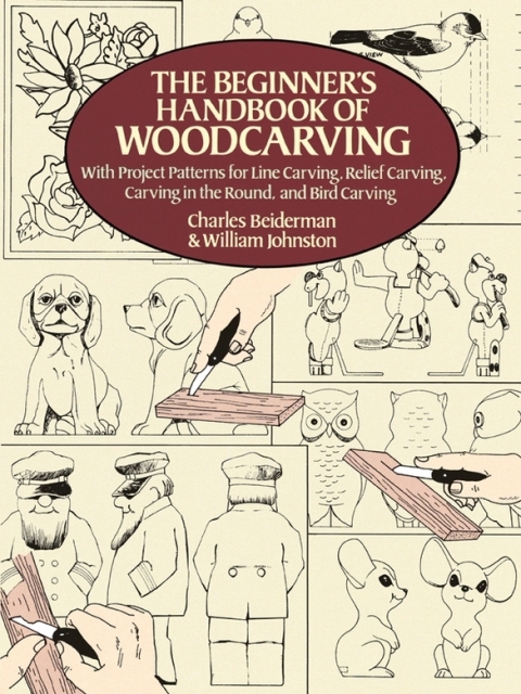 Cover image for book The Beginner's Handbook of Woodcarving