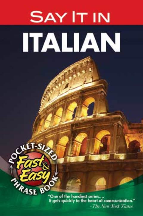 Cover image for book Say It in Italian