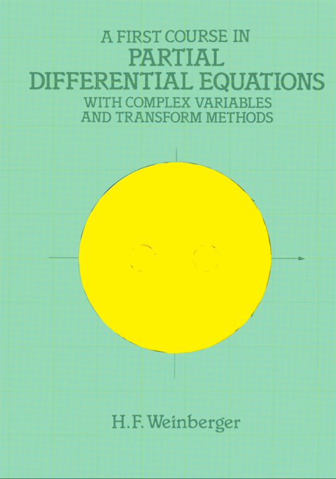 Cover image for book A First Course in Partial Differential Equations
