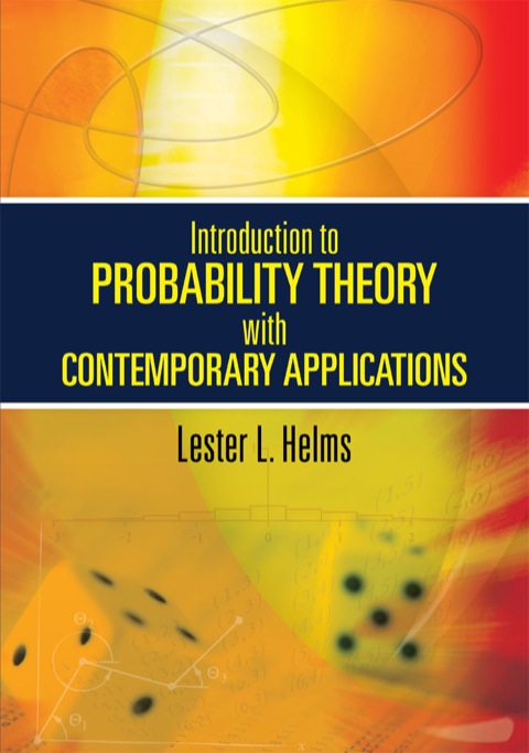 Cover image for book Introduction to Probability Theory with Contemporary Applications
