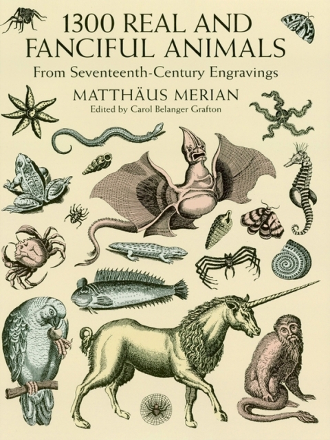 Cover image for book 1300 Real and Fanciful Animals