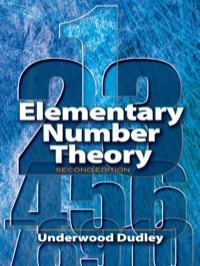 صورة الغلاف: Elementary Number Theory 9780486469317