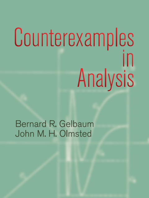 Cover image for book Counterexamples in Analysis