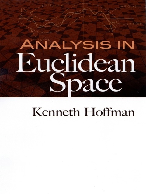 Cover image for book Analysis in Euclidean Space