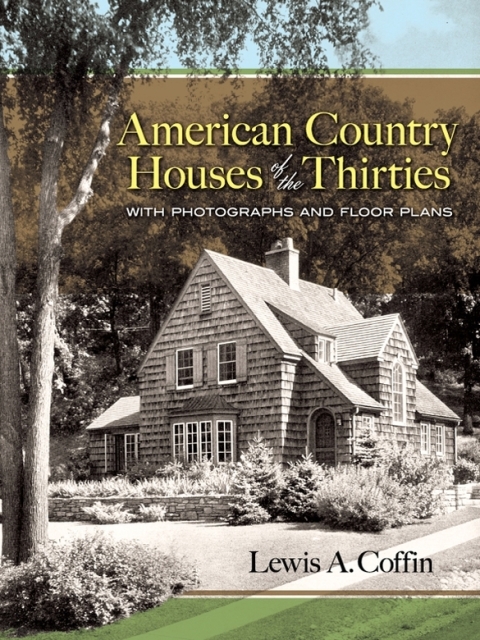 Cover image for book American Country Houses of the Thirties