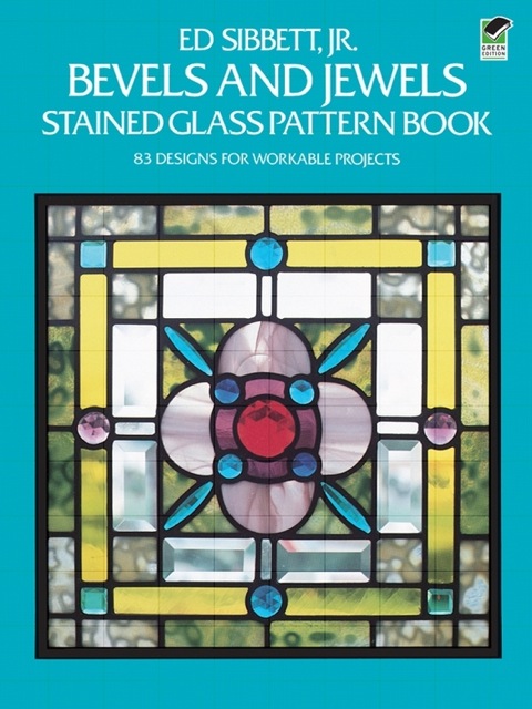 Cover image for book Bevels and Jewels Stained Glass Pattern Book
