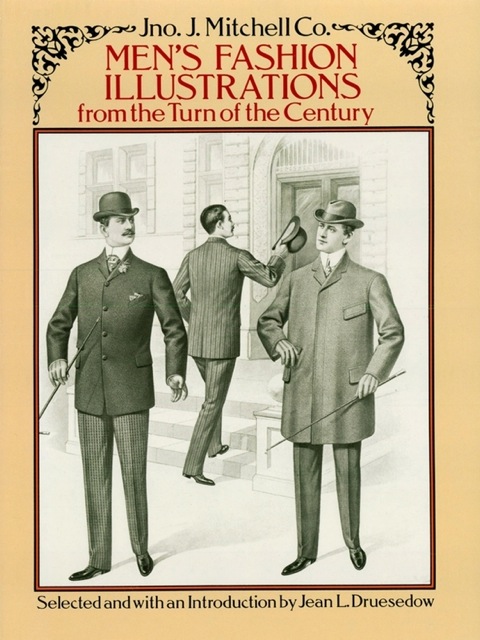 Cover image for book Men's Fashion Illustrations from the Turn of the Century