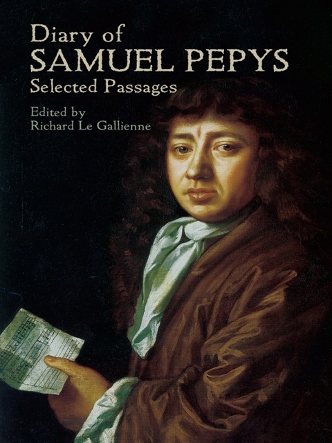 Cover image for book Diary of Samuel Pepys: Selected Passages