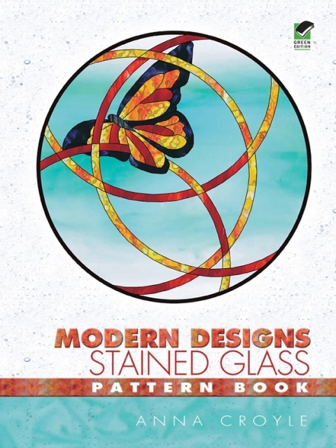 Cover image for book Modern Designs Stained Glass Pattern Book