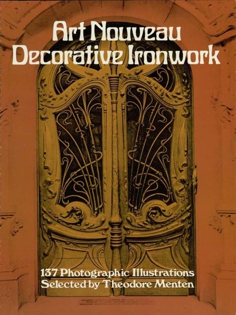 Cover image for book Art Nouveau Decorative Ironwork