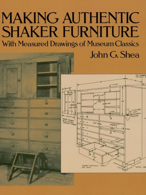 Cover image for book Making Authentic Shaker Furniture