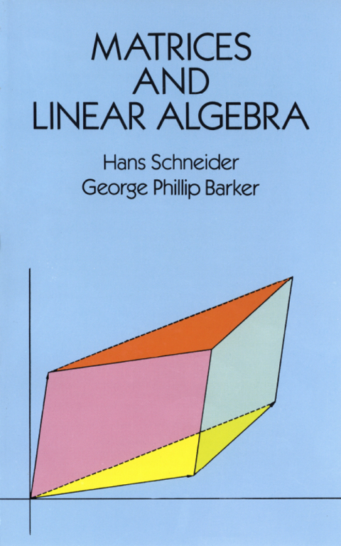 Cover image for book Matrices and Linear Algebra