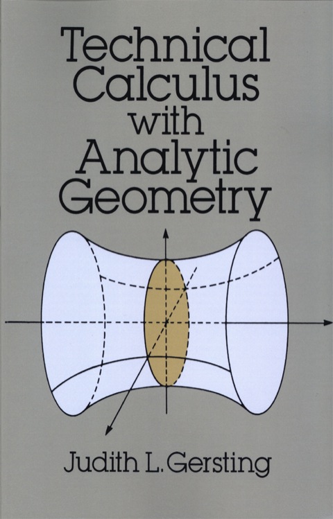 Cover image for book Technical Calculus with Analytic Geometry