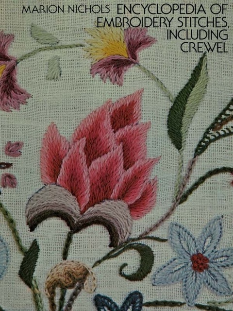 Cover image for book Encyclopedia of Embroidery Stitches, Including Crewel