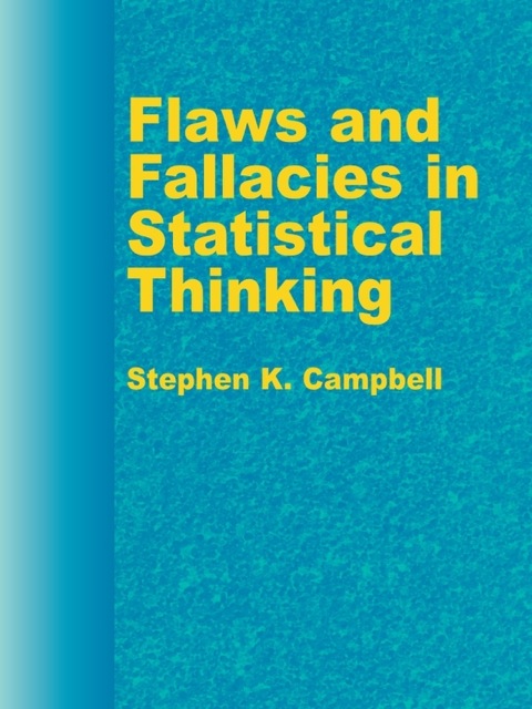 Cover image for book Flaws and Fallacies in Statistical Thinking