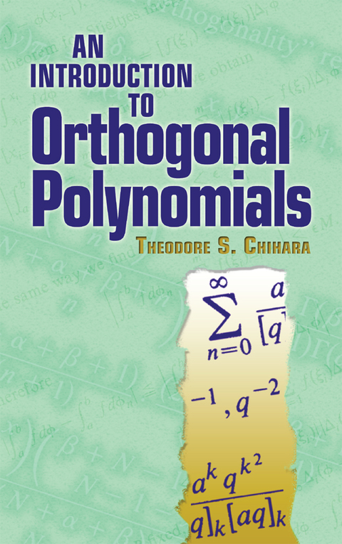 Cover image for book An Introduction to Orthogonal Polynomials