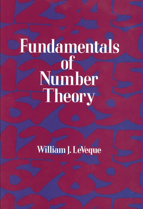 Cover image for book Fundamentals of Number Theory