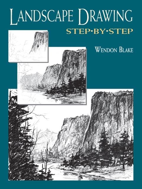 Cover image for book RIGHTS REVERTED - Landscape Drawing Step by Step