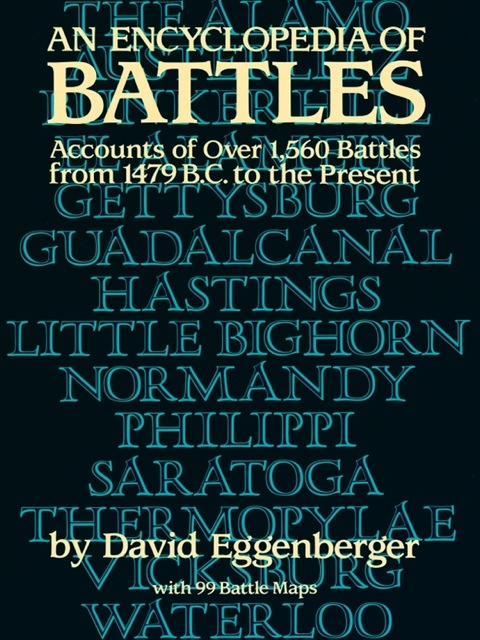 Cover image for book An Encyclopedia of Battles