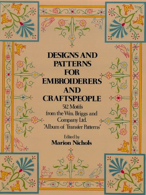 Cover image for book Designs and Patterns for Embroiderers and Craftspeople