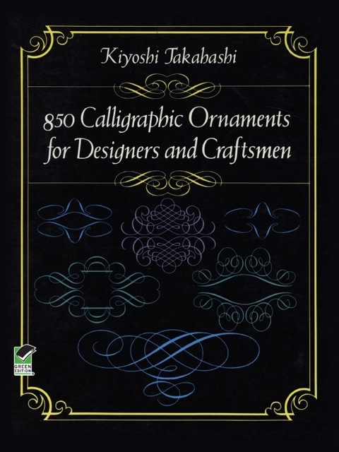 Cover image for book 850 Calligraphic Ornaments for Designers and Craftsmen