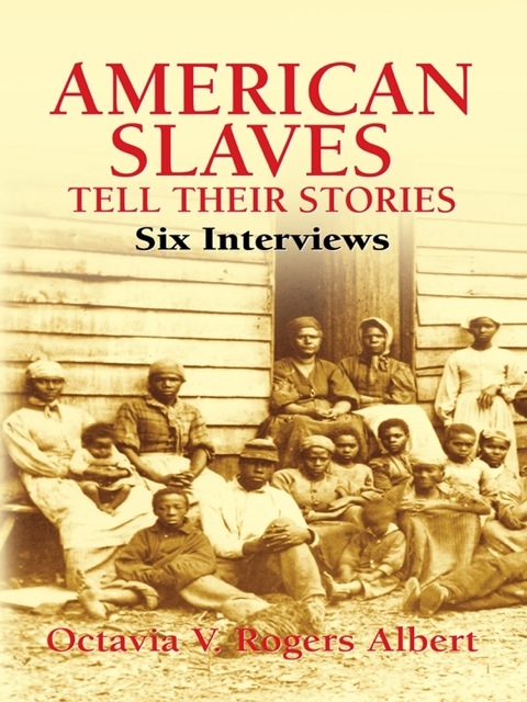 Cover image for book American Slaves Tell Their Stories