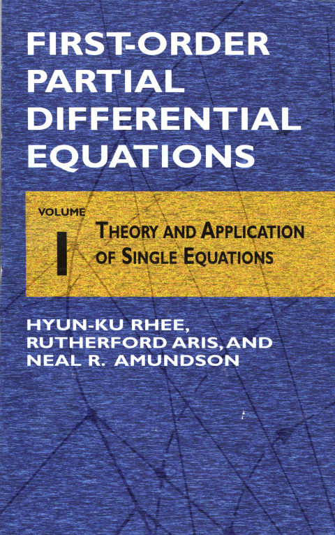 Cover image for book First-Order Partial Differential Equations, Vol. 1