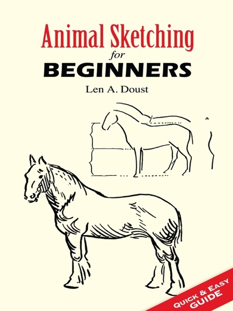 Cover image for book Animal Sketching for Beginners