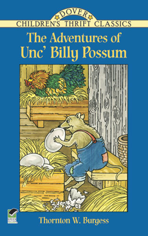 Cover image for book The Adventures of Unc' Billy Possum
