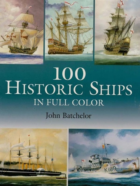 Cover image for book 100 Historic Ships in Full Color