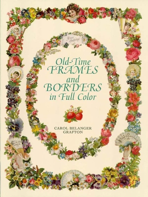 Cover image for book Old-Time Frames and Borders in Full Color