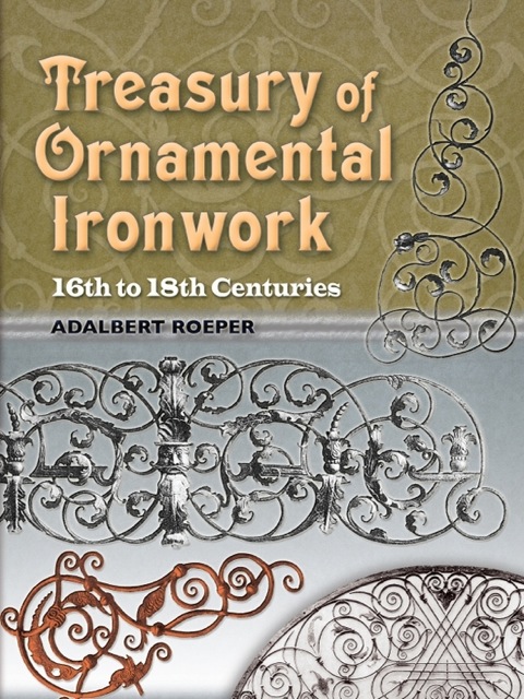 Cover image for book Treasury of Ornamental Ironwork