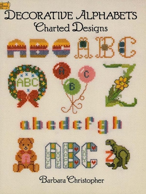 Cover image for book Decorative Alphabets Charted Designs