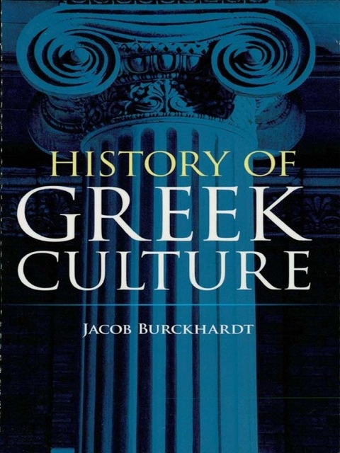 Cover image for book History of Greek Culture