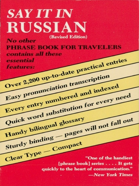Cover image for book Say It in Russian (Revised)