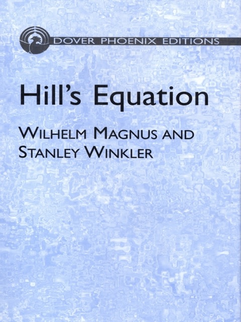Cover image for book Hill's Equation