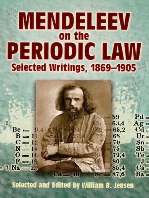 Cover image for book Mendeleev on the Periodic Law