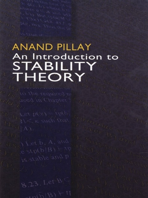 Cover image for book An Introduction to Stability Theory