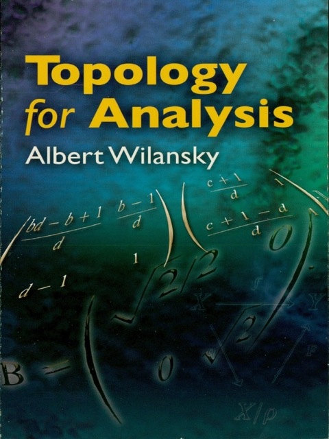 Cover image for book Topology for Analysis