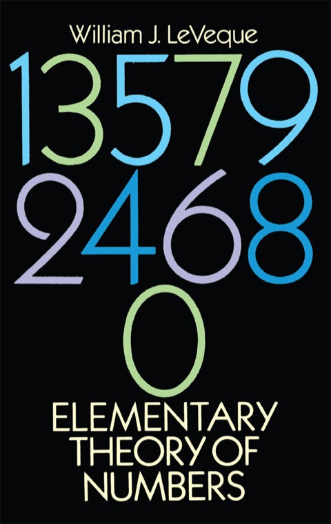 Cover image for book Elementary Theory of Numbers