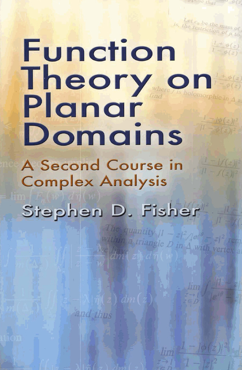 Cover image for book Function Theory on Planar Domains