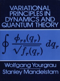 Cover image: Variational Principles in Dynamics and Quantum Theory 9780486637730