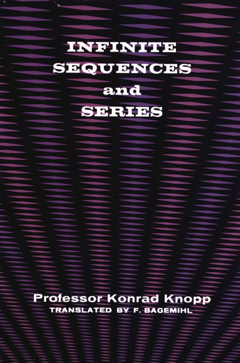 Cover image for book Infinite Sequences and Series