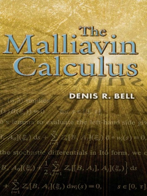 Cover image for book The Malliavin Calculus