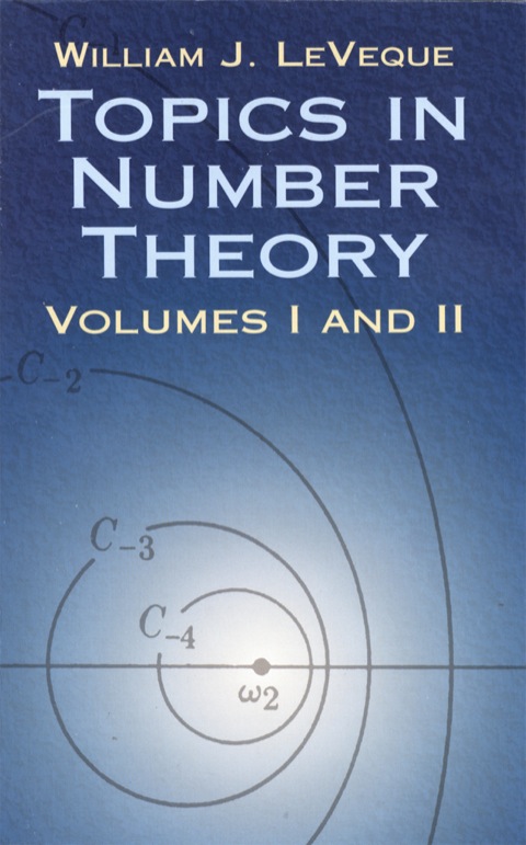 Cover image for book Topics in Number Theory, Volumes I and II