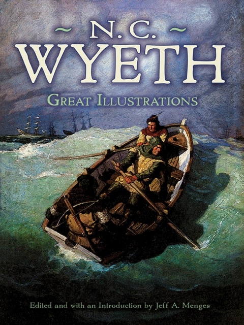 Cover image for book Great Illustrations by N. C. Wyeth