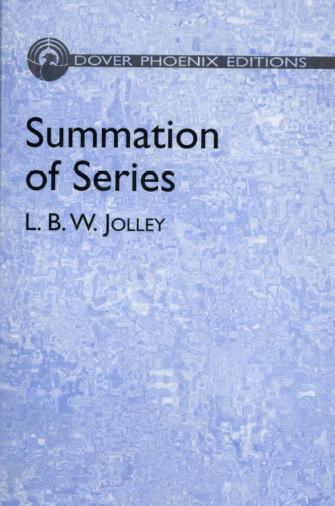 Cover image for book Summation of Series