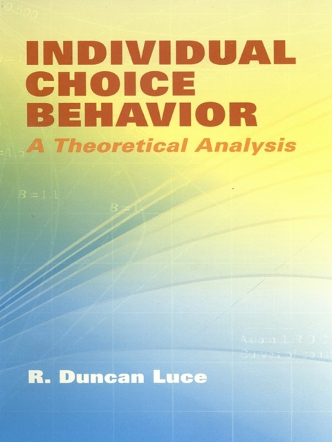 Cover image for book Individual Choice Behavior