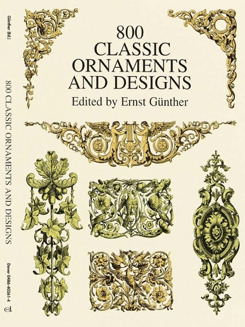 Cover image for book 800 Classic Ornaments and Designs