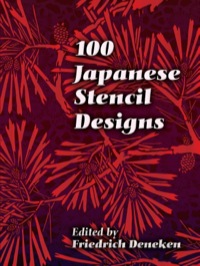 صورة الغلاف: 100 Japanese Stencil Designs 9780486447247